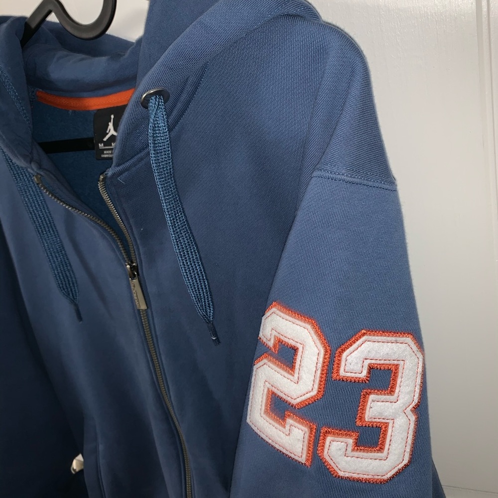 Jordan Hoodie Varsity Sz M blue